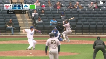 Ryan Jackson walks. Romeo Sanabria scores. Leandro Cedeño to 3rd. Tirso Ornelas to 2nd.