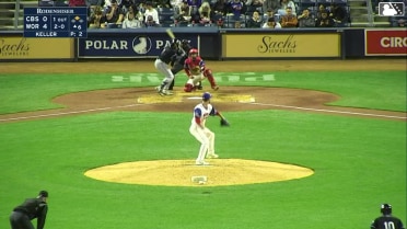 George Valera homers (2) on a fly ball to left center field. Petey Halpin scores.