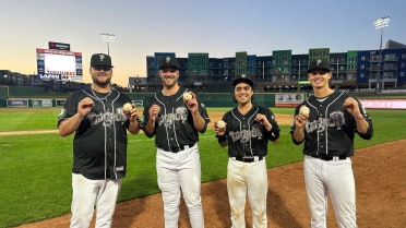 Lugnuts trio tosses franchise's fourth no-hitter