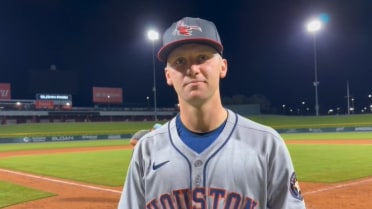 Walker Janek on his seven-RBI Fall League game