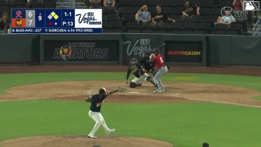 Wander Suero In play, run(s) to Ryan Bliss