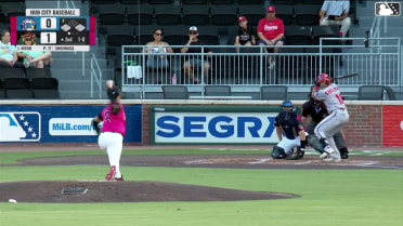 Kodey Shojinaga grounds into a double play, shortstop Evan Morrison to second baseman Casey Cook to first baseman Antonis Macias. Wuilfredo Antunez out at 2nd. Kodey Shojinaga out at 1st.
