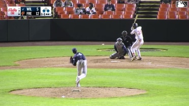 Wehiwa Aloy singles on a ground ball to right fielder Cristhian Vaquero. Nate George scores. Payton Eeles to 2nd.