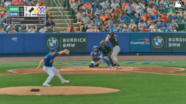 José Barrero homers (13) on a fly ball to left field. Creed Willems scores.