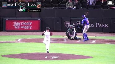 Alex Ramírez homers (2) on a fly ball to right center field.