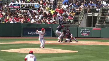 Hunter Dobbins Ball to Graham Pauley