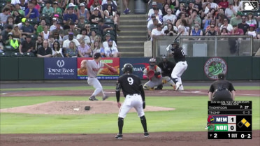 Brandt Thompson In play, run(s) to Chadwick Tromp