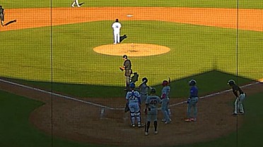 Joseph Sullivan's first homer in the Fall League