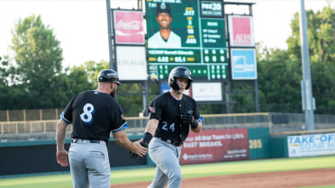 Shuckers Split Twin Bill With Biscuits