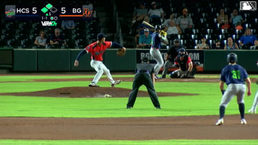 Jacob Hartlaub In play, run(s) to Gleider Figuereo