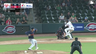 Freili Encarnacion grounds out, second baseman Émilien Pitre to first baseman Tony Santa Maria. Mason White scores.
