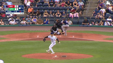 Aaron Parker singles on a line drive to left fielder Mike Antico. Arjun Nimmala scores.