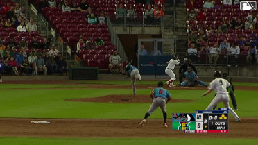 Jay Thomason singles on a ground ball to right fielder Esmil Valencia. Walker Jenkins scores. Brandon Winokur to 3rd. Enrique Jimenez to 2nd.