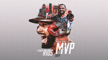 Edwin Rios Named Bats 2024 Mary E. Barney Team MVP 