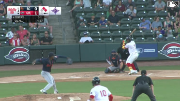 Gary Gill Hill In play, run(s) to Yoeilin Cespedes