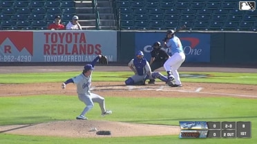 Brady Smith In play, run(s) to Aiden Taurek