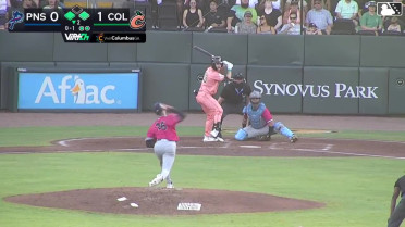 Patrick Clohisy singles on a line drive to right fielder Ian Lewis Jr. Tyler Tolve scores. Keshawn Ogans to 2nd.