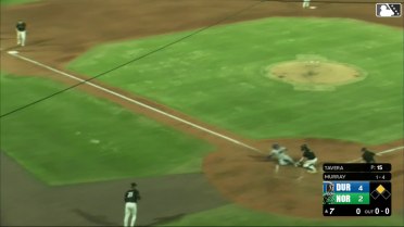 Daz Cameron nabs runner at home