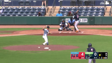 Tayler Scott In play, run(s) to Deyvison De Los Santos