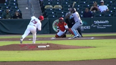 Braden Davis' 12 strikeouts