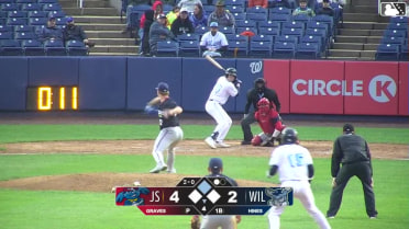 Mavis Graves In play, out(s) to Hunter Hines