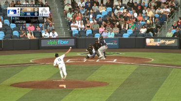Dean Livingston's six strikeouts