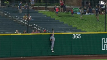 Tristan Peters' home run robbery