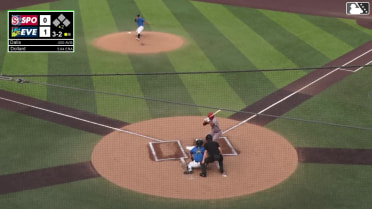 Wilder Dalis homers (1) on a fly ball to center field.