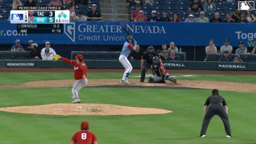 Gavin Conticello singles on a fly ball to left fielder Michael Arroyo. Jose Fernandez scores. Pavin Smith to 2nd.