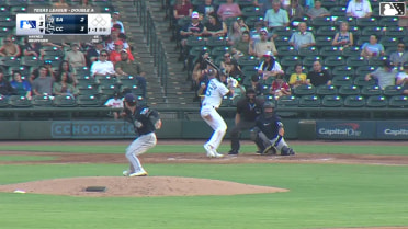 Drew Brutcher homers (4) on a fly ball to center field.