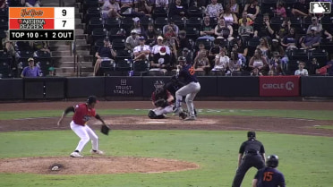 Ryan Cermak singles on a line drive to left fielder Derek Cerda. Brendan Summerhill scores. Tony Santa Maria scores. Narciso Polanco to 2nd.