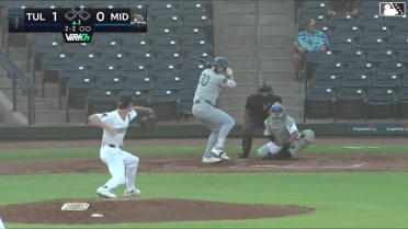 Joe Vetrano homers (10) on a line drive to right center field.