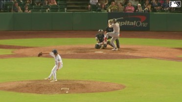 Danny Serretti singles on a ground ball to right fielder Braedon Karpathios. Jansel Luis scores.