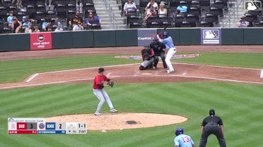 Jefferson Rojas homers (9) on a fly ball to left center field. Alex Ramírez scores.