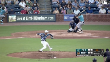 Dru Baker reaches on a ground ball to shortstop Carson Williams. Official Scorer ruling pending. Riley Unroe scores. Throwing error by shortstop Carson Williams.