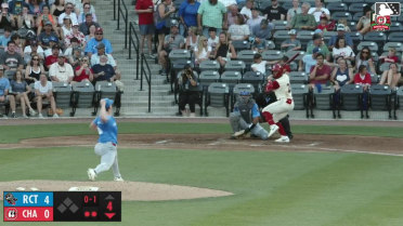 Leo Balcazar's solo home run