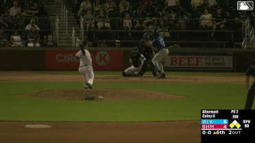 Mark Coley II homers (2) on a fly ball to left center field. Blake Burke scores. Mike Boeve scores.