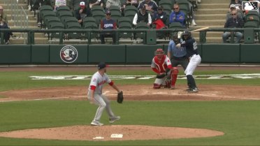 DJ Gladney singles on a sharp line drive to left fielder Max Ferguson. Coby Morales scores. Tyler Hardman to 2nd.