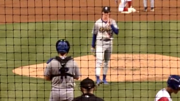 Sterling Patick records first K of the season