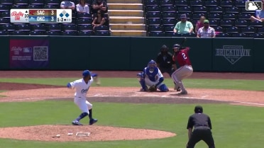 Jerming Rosario In play, out(s) to Jesus Rodriguez