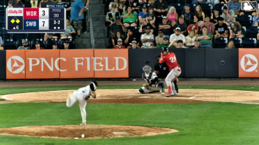Allan Castro singles on a line drive to right fielder Kenedy Corona. Andrew Knizner scores.