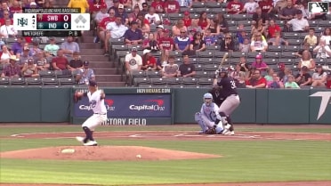 Tyler Hardman homers (4) on a fly ball to left field.