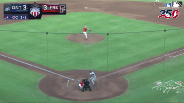 Landyn Vidourek homers (6) on a fly ball to right field.