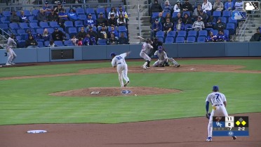 Cameron Nelson singles on a line drive to center fielder Jaron Elkins. Jeremy Ciriaco scores. Clayton Gray to 2nd.