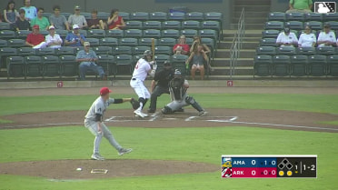 Logan Mercado In play, run(s) to Hunter Fitz-Gerald