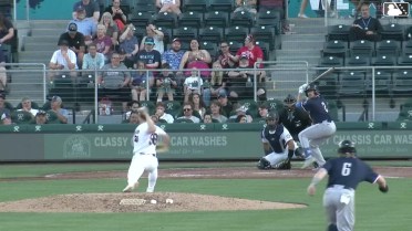 Jonah Bride homers (7) on a fly ball to left center field. John Taylor scores.