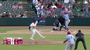 Dakota Harris homers (5) on a fly ball to left field. Jose Cordoba scores. Miguel Villarroel scores.