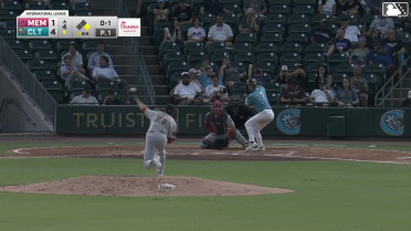 Riley Unroe homers (10) on a line drive to left field. Andy Weber scores.