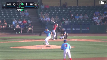 Brady Ebel homers (3) on a fly ball to right center field. Handelfry Encarnacion scores.