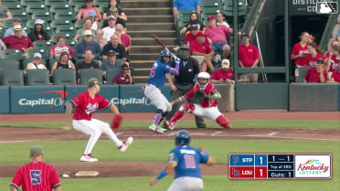 Hendry Mendez singles on a line drive to center fielder Austin Hendrick. Ricardo Olivar scores. Tanner Schobel to 2nd.